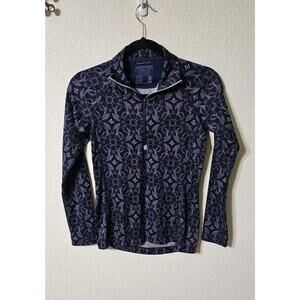 Patagonia Top Womens XS Long Sleeve 1/4 Zip Pullover Capilene Midweight Blue